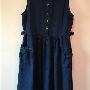 Woman Denim dress in Size M Eddie Bauer